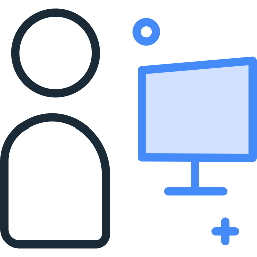 videoconferentie SBTS2018 Blue icoon