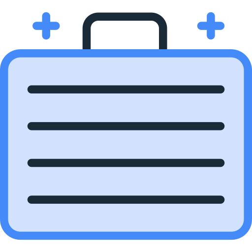 서류 가방 SBTS2018 Blue icon