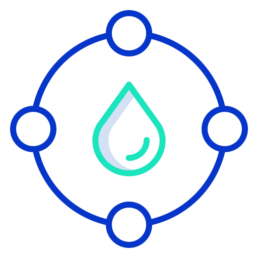 Save water Icongeek26 Outline Colour icon