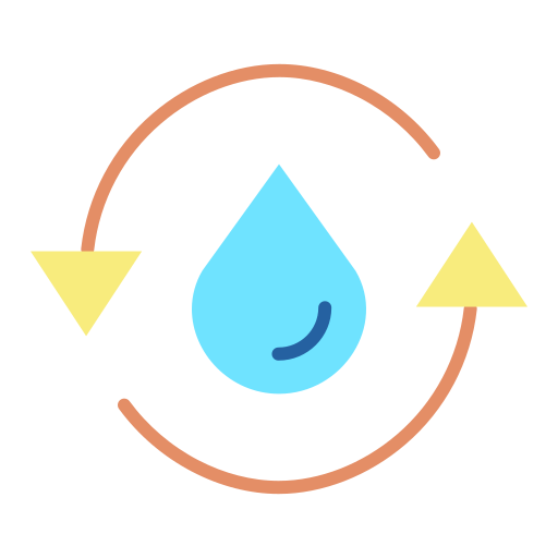 Water cycle Icongeek26 Flat icon