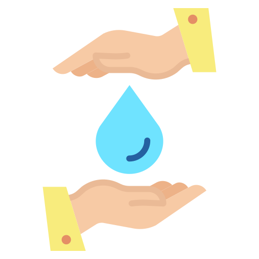 ahorrar agua Icongeek26 Flat icono