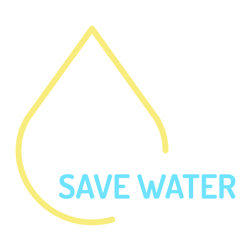 ahorrar agua Icongeek26 Flat icono
