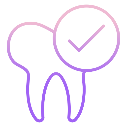 Tooth Icongeek26 Outline Gradient icon