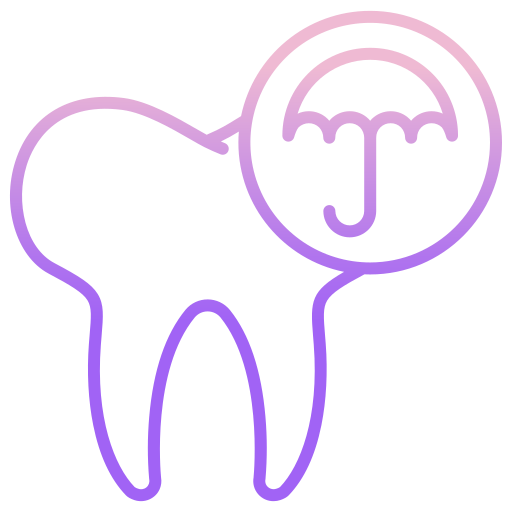 치과 치료 Icongeek26 Outline Gradient icon