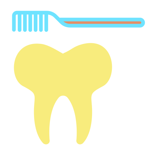 Cepillo de dientes Icongeek26 Flat icono