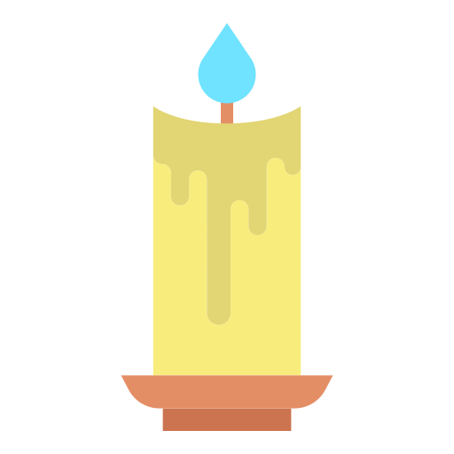 Candle Icongeek26 Flat icon