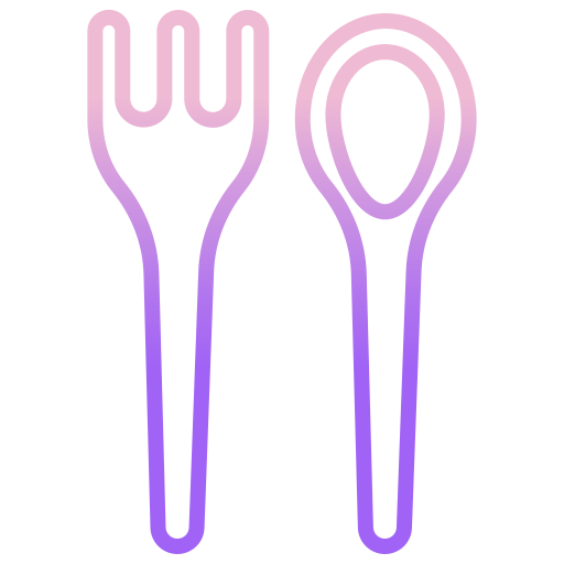 Cutlery Icongeek26 Outline Gradient icon