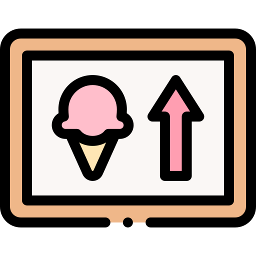 Sign Detailed Rounded Lineal color icon