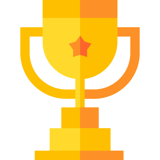 Trophy Basic Straight Flat icon