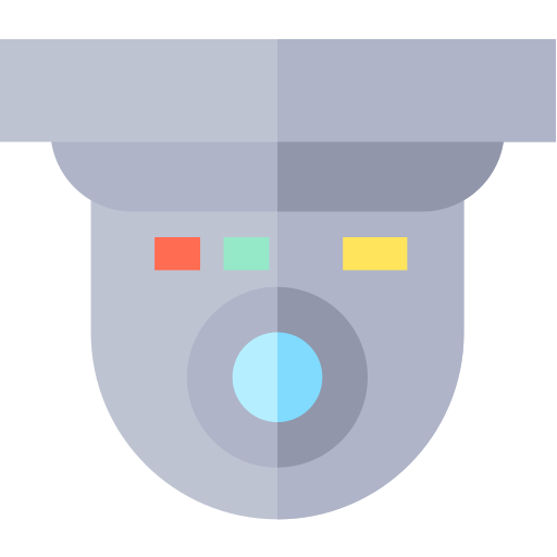 보안 카메라 Basic Straight Flat icon