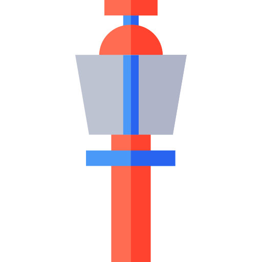 Диспетчерская вышка Basic Straight Flat иконка