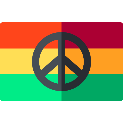 Rastafari flag Basic Rounded Flat icon