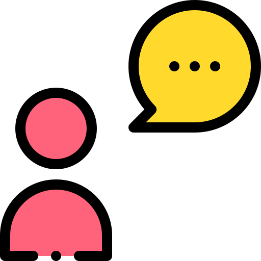 Chat Detailed Rounded Lineal color icon