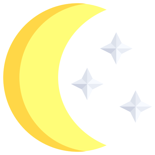 夜 Justicon Flat icon