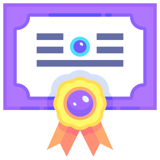 Сертификат Justicon Flat иконка