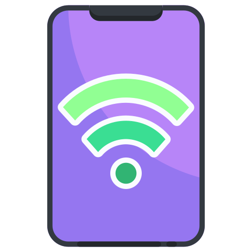 wifi Justicon Flat icoon