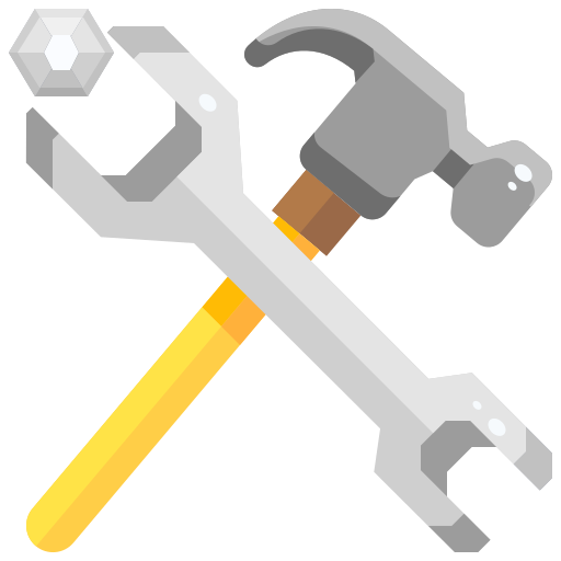 Wrench Justicon Flat icon