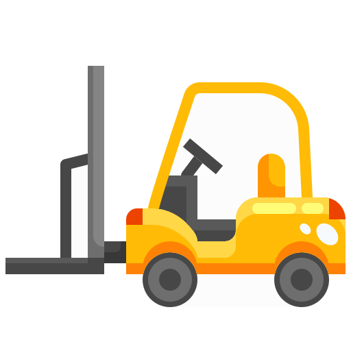 Forklift Justicon Flat icon