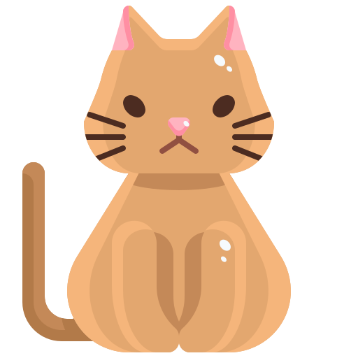 Gato Justicon Flat icono