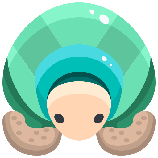 żółw Justicon Flat ikona