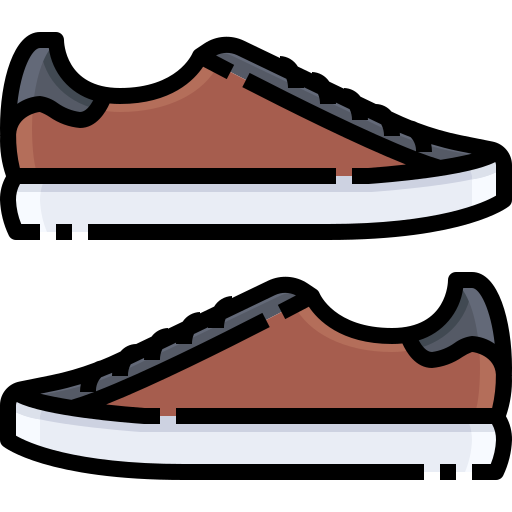 sneaker Justicon Lineal Color icon