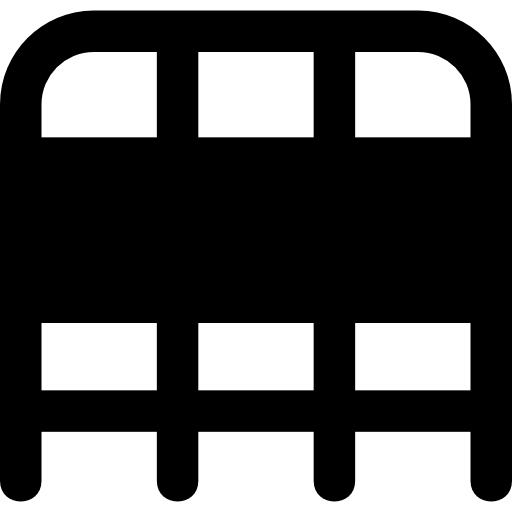 divisória de quarto Basic Rounded Filled Ícone