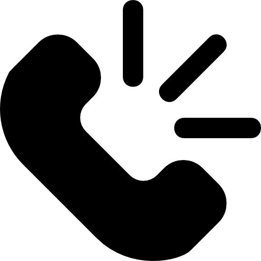 Telephone Basic Rounded Filled icon