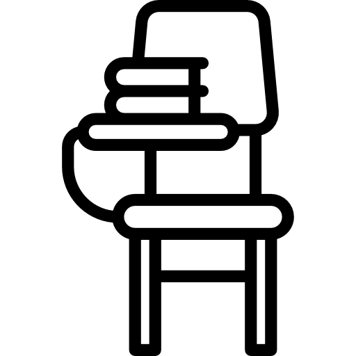 Desk chair Special Lineal icon