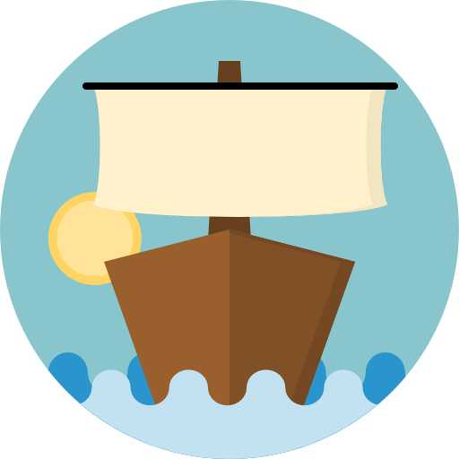 Boat Pixel Perfect Flat icon