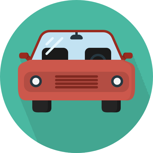 Car Pixel Perfect Flat icon