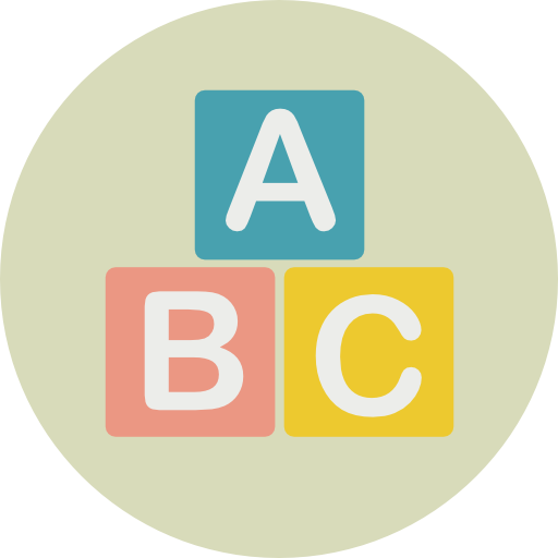 abecedary Roundicons Circle flat icon