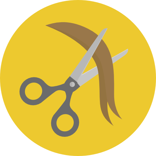 friseur Roundicons Circle flat icon