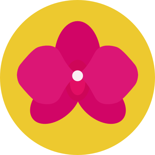 kwiat Roundicons Circle flat ikona