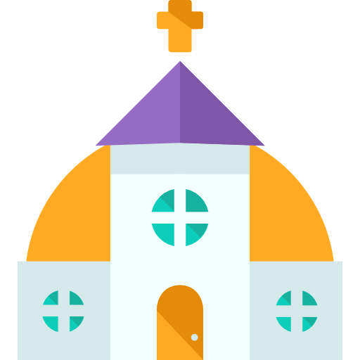 教会 Roundicons Flat icon