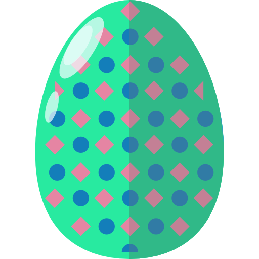 ovos de pascoa Roundicons Flat Ícone