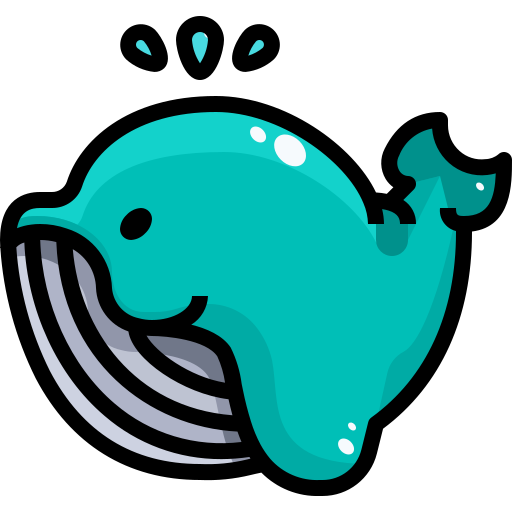 鯨 Justicon Lineal Color icon