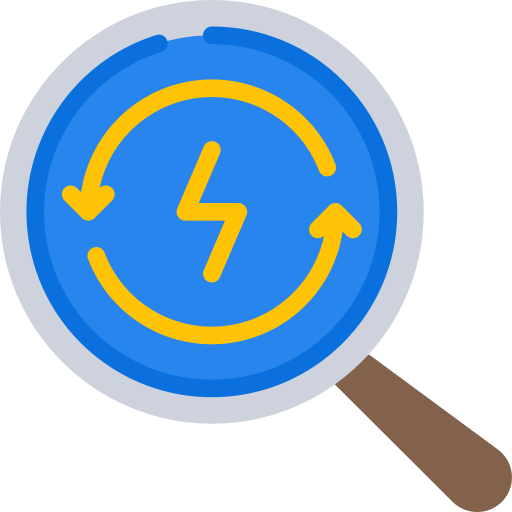 Research Juicy Fish Flat icon