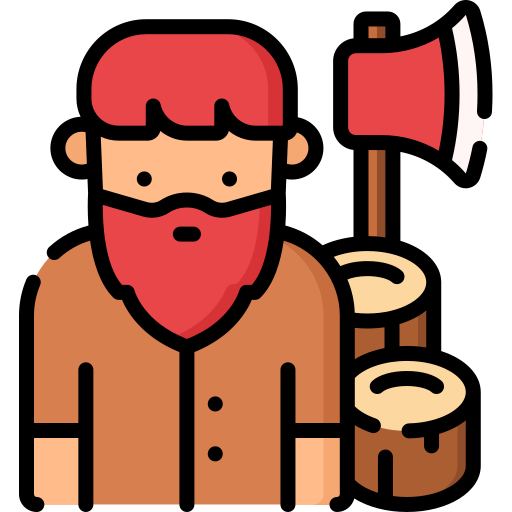 Lumberjack Special Lineal color icon