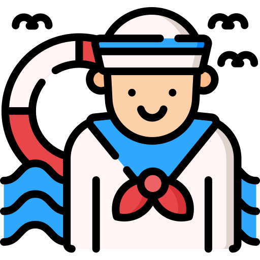 Sailor Special Lineal color icon