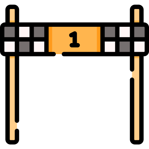 línea de salida Special Lineal color icono