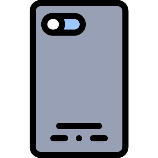 携帯電話のカメラ Detailed Rounded Lineal color icon
