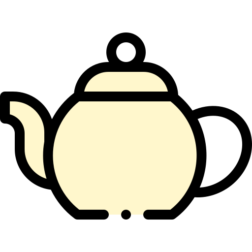 Bule de chá Detailed Rounded Lineal color Ícone