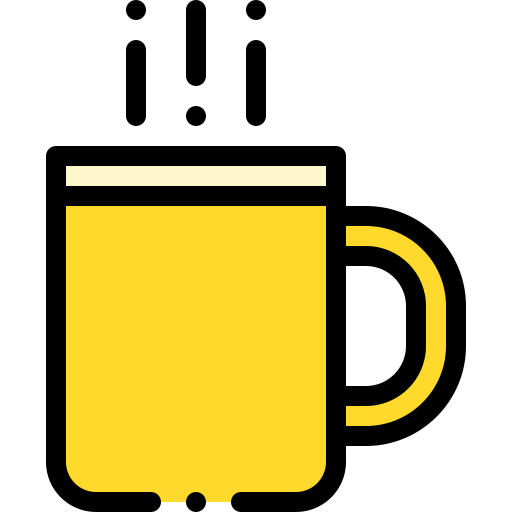 Cup Detailed Rounded Lineal color icon
