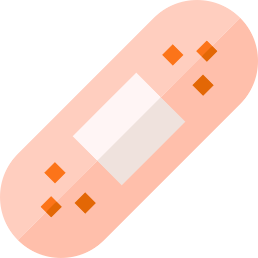 Curativo Basic Straight Flat Ícone