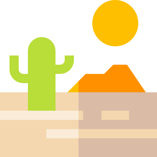 deserto Basic Straight Flat icona