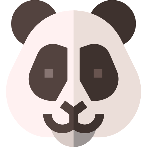 Panda Basic Straight Flat icono