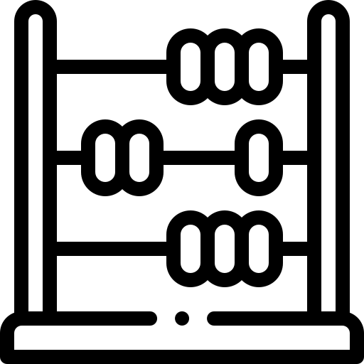 wiskunde Detailed Rounded Lineal icoon