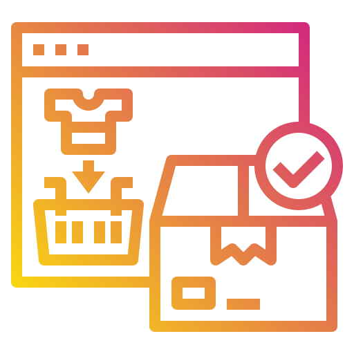 Online shopping Payungkead Gradient icon