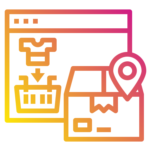 Онлайн шоппинг Payungkead Gradient иконка