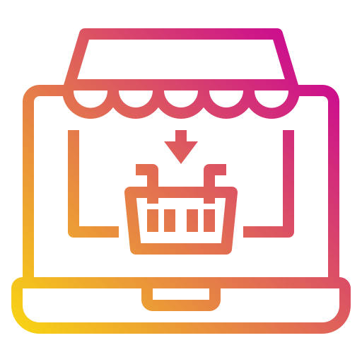 online einkaufen Payungkead Gradient icon